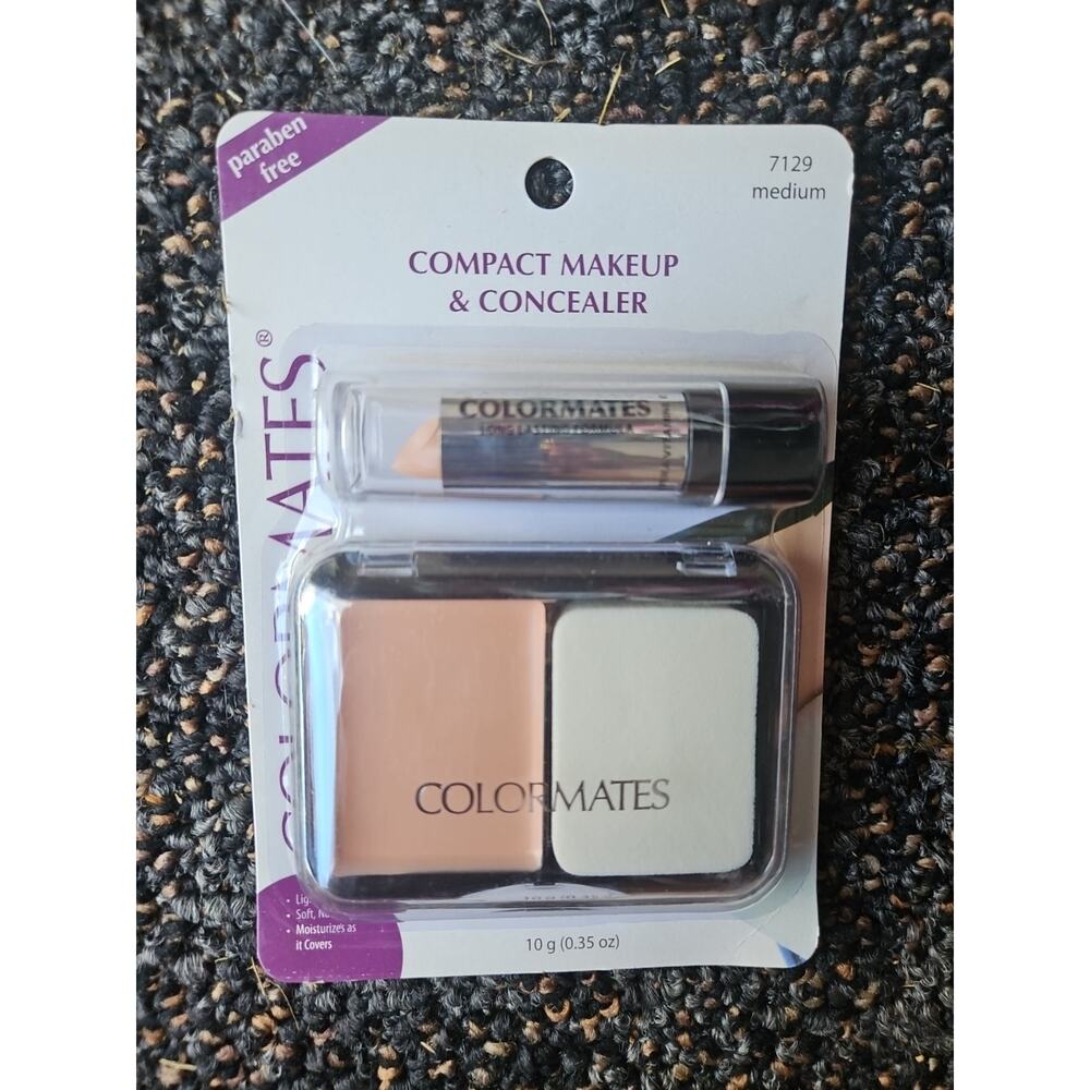 Colormates Compact Makeup & Concealer – Medium 7129
